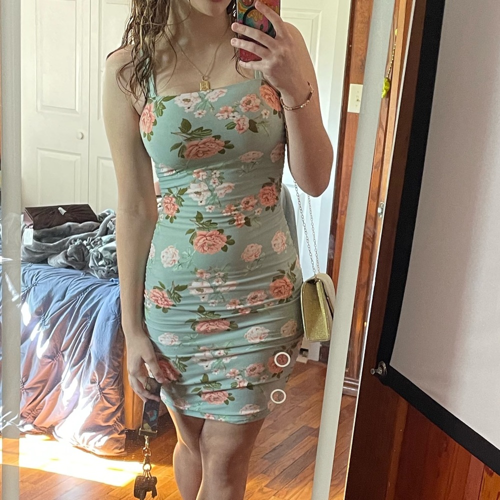 Floral Bodycon Dress